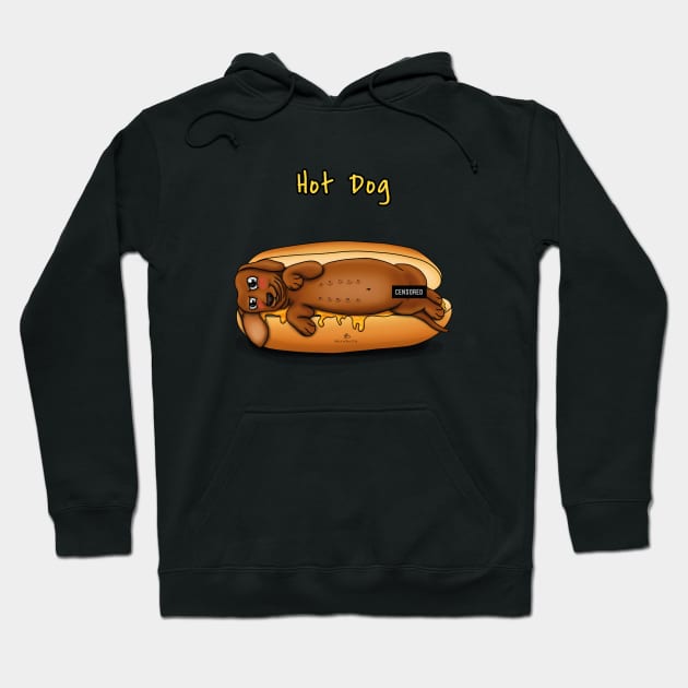 Arabella-Hot Dog Hoodie by  @a.r.a.b.e.l.l.a_